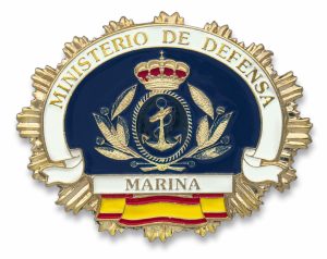 Chapa Emblema Cartera - Ministerio De Defensa - Marina