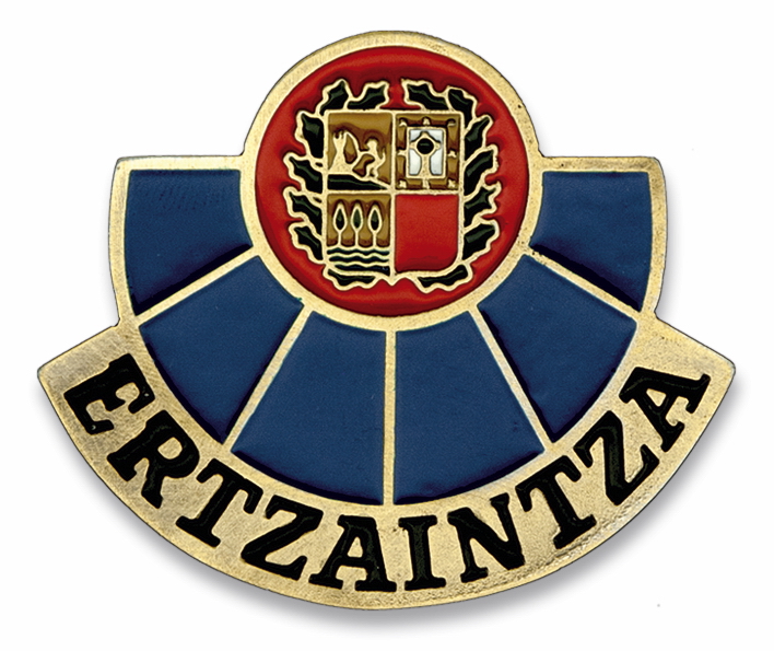 Chapa Emblema Cartera - ERTZAINTZA