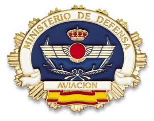 Chapa Emblema Cartera - Ministerio De Defensa - Aviación