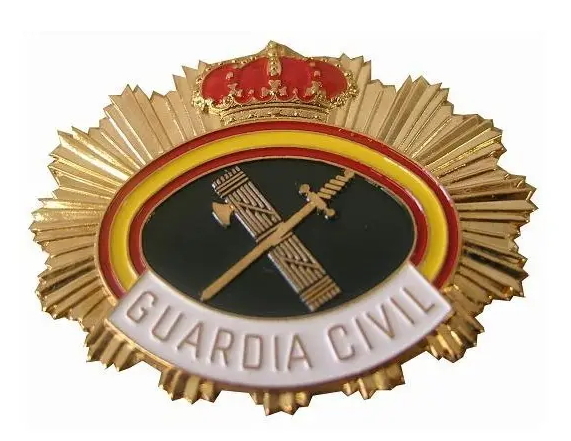 Chapa Emblema Cartera - Guardia Civil