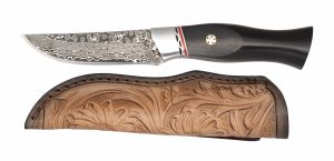 Cuchillo Albainox Damasco, Mango Ebano