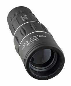 Monocular Negro 16x52 Con Funda