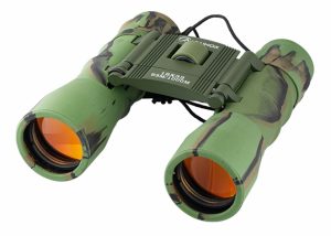 Binoculares 16x32 Lente Rubi. Color Verde