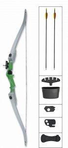 Arco Recurvo 20 Lbs 24" Plata - Kit