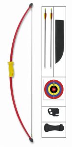 Arco Iniciacion Recurvo 15 Lbs 51" Kit