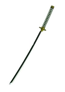 Katana Shusui Wado Ichimonji de Zoro de One Piece (Hoja Bambu Con Led)