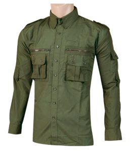 Camisa Cadet Manga Larga