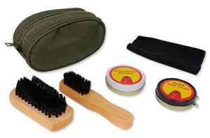Kit Limpieza Botas MFH Verde