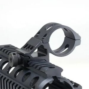 Adaptador Linterna/Laser Anilla 45º Negro
