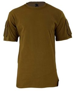 Camiseta Immortal Warrior Tactica Manga Corta Coyote