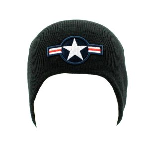 Gorro Acrilico Fostex Estrella Circulo Negro