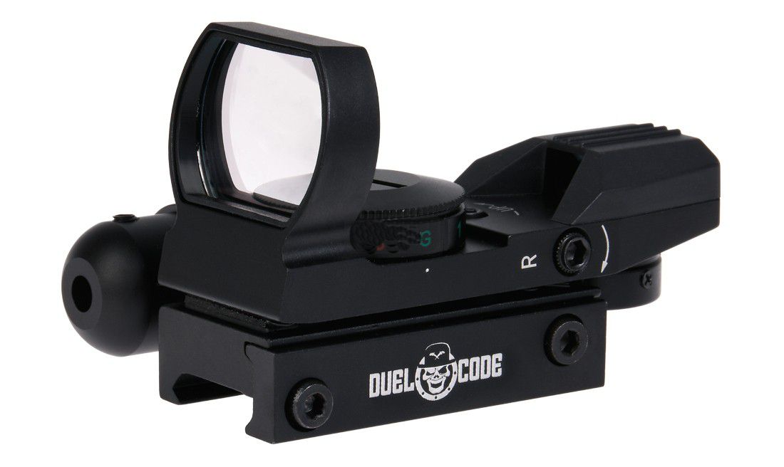 Visor Punto Rojo / Verde Duel Code Con Laser S2