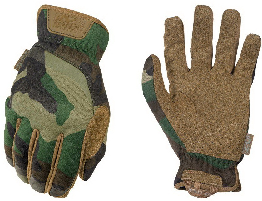 Guante Mechanix Fast Fit Woodland