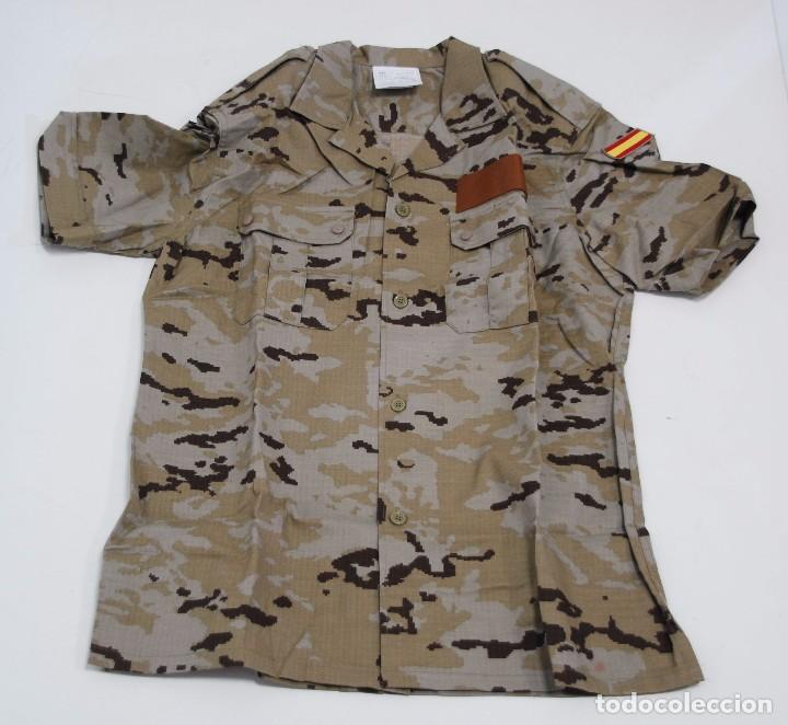 Camisa Manga Corta Ejercito Español Arido Pixelado