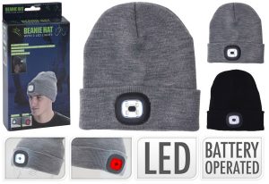 Gorro Con Luces Led 80 lum