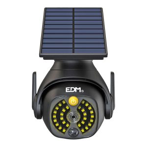 Camara Seguridad Simulada Con Aplique Solar