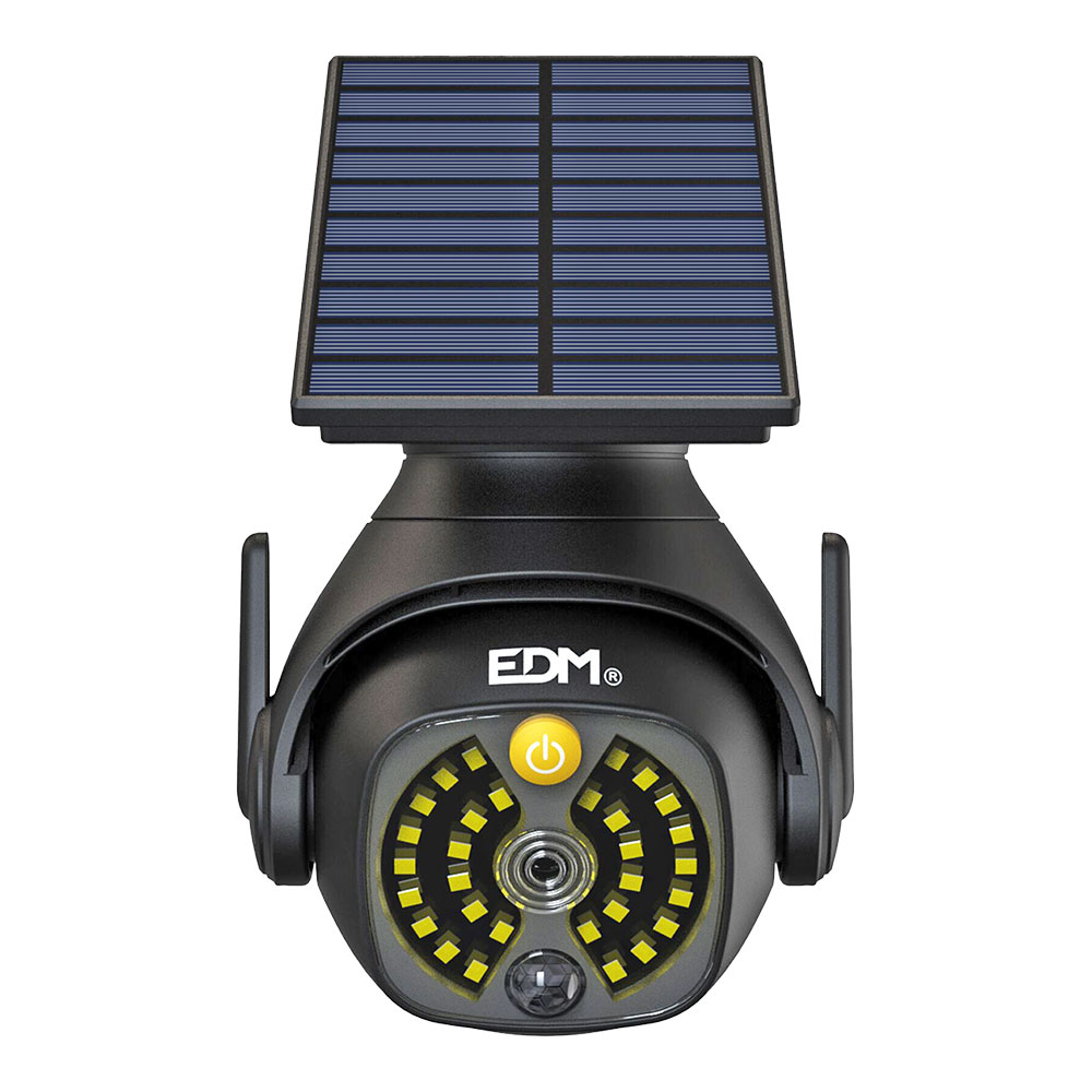 Camara Seguridad Simulada Con Aplique Solar