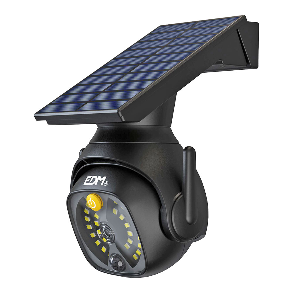 Camara Seguridad Simulada Con Aplique Solar - Imagen 2