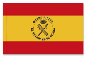 Bandera España Guardia Civil