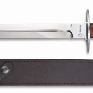 Bayoneta Monteria Hoja: 28 Cm Funda Piel
