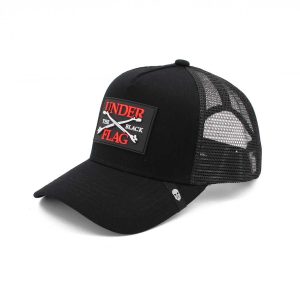 Gorra CORSO Rejilla Under The Black Flag Negra