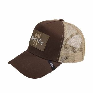 Gorra CORSO Rejilla Black Flag Tan