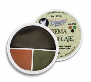 Bote Pinturas Camuflaje 3 Colores