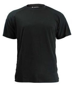 Camiseta Immmortal Warrior Quick Dry Tactica Manga Corta Negra