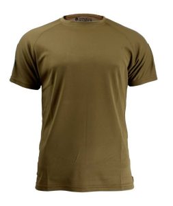Camiseta Immmortal Warrior Quick Dry Tactica Manga Corta Coyote