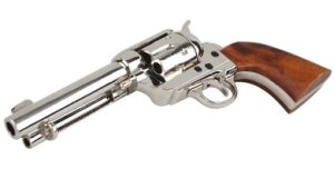 Revolver Fogueo Western Niquel Bruni Cal .380