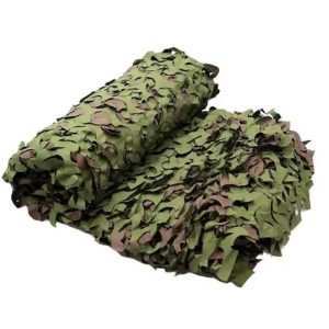 Red Camo Hojas 3 x 2,40 m Camo Woodland