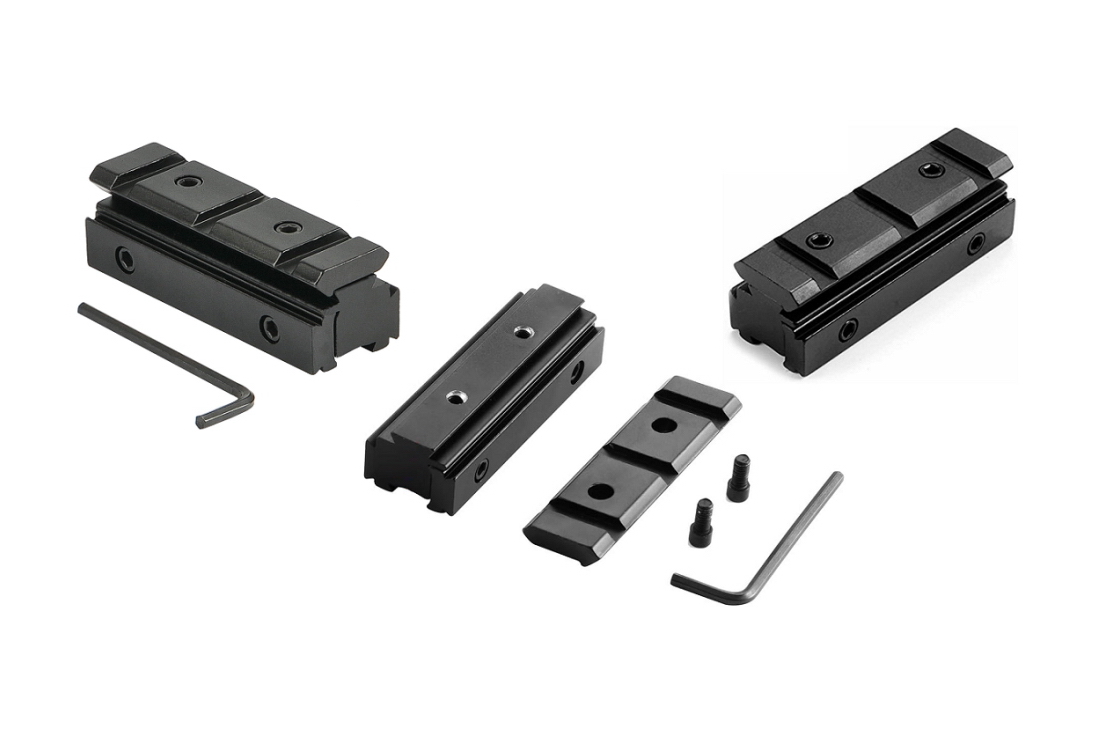 Adaptador De Rail de 11 mm a 21 mm Weaver O Picatinny - Imagen 2